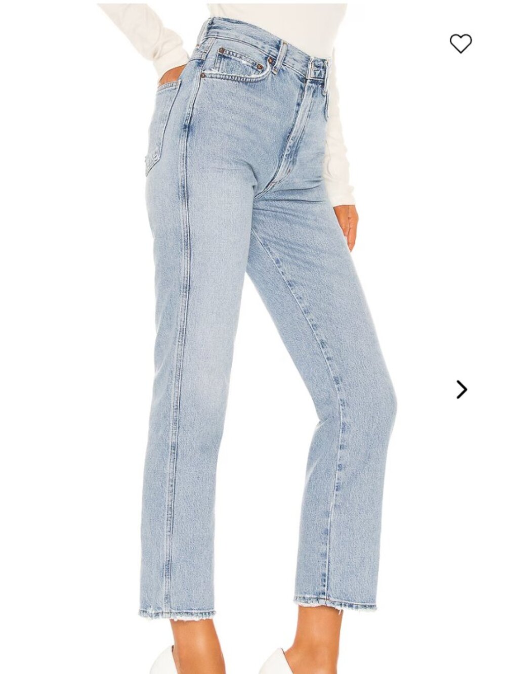 Agolde Pinch Waist High Rise Kick Jeans